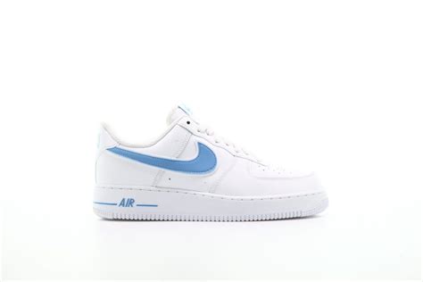 air force 1 mit blauen nike zeichen